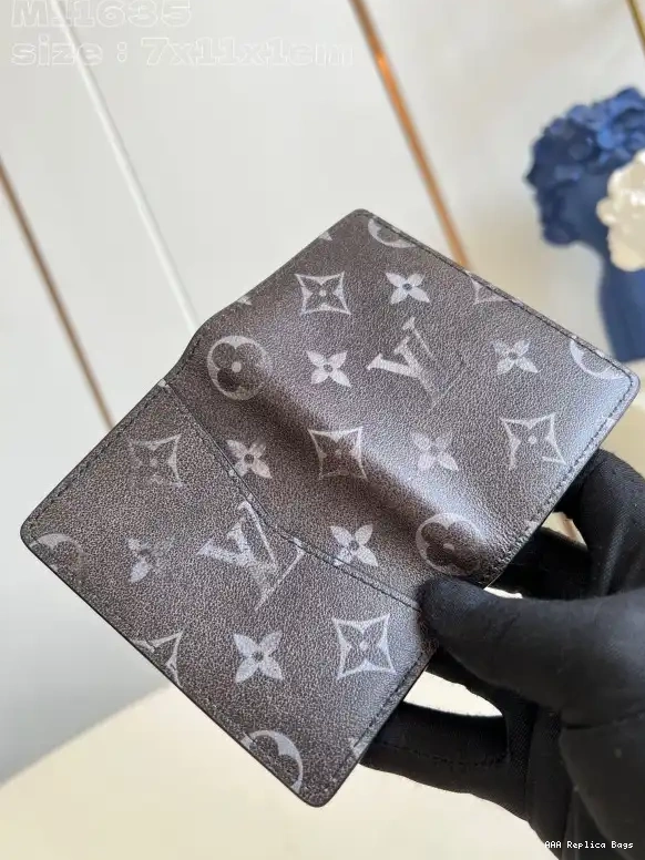Aaa replica ru VUITTON Pocket Organizer-7.5*11.1*1 cm LOUIS 0623